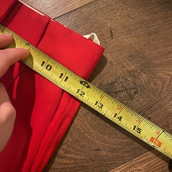 Aritzia babaton red Sadiki high waisted wide leg trouser - Picture 15 of 15